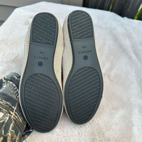 Rothy's Women's Ballet Flats Size 8.5 Multicolor Triple Stitch Casual - Picture 5 of 8